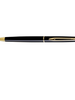 A nice thin black pen with gold trim, perfect for all events, signings and any office space. 